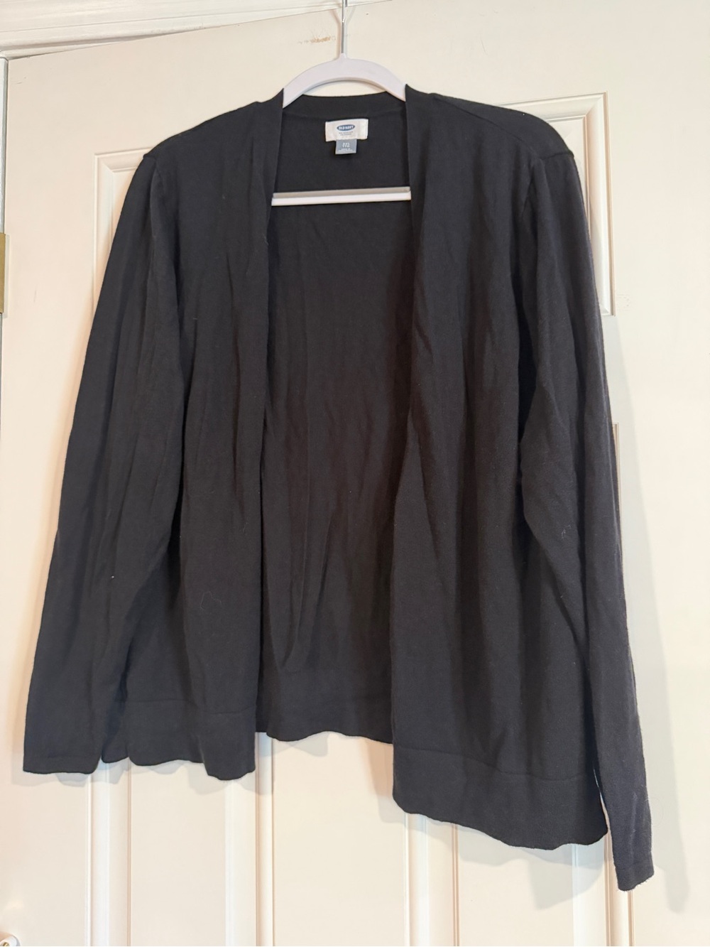 Old Navy Black Open-Front Women's Cardigan